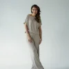 Bluzka GAYA STRIPED BEIGE