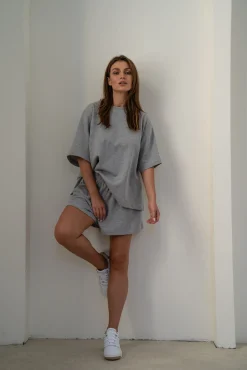 Bluzka LOXI GRAY MELANGE