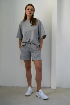 Bluzka LOXI GRAY MELANGE