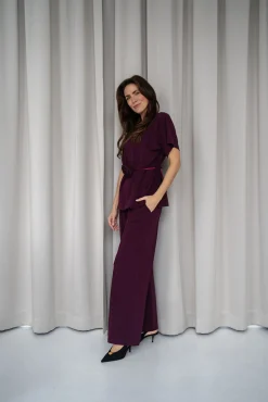 Bluzka MONI BURGUND