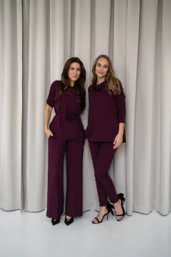Bluzka MONI BURGUND