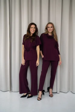 Bluzka MONI BURGUND