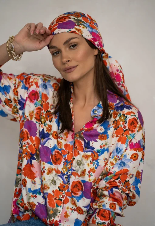 Chusta FLOWERS