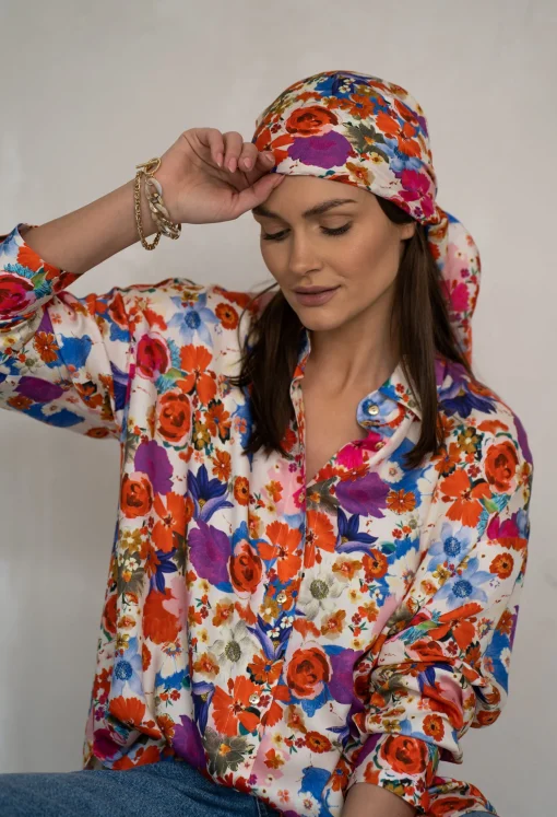 Chusta FLOWERS
