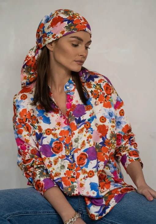 Chusta FLOWERS
