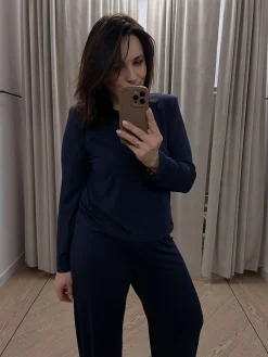 Longsleeve PURE DARK BLUE