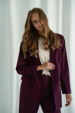Marynarka GOMEZ BURGUND