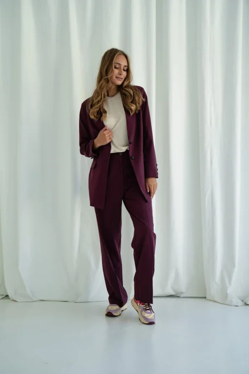 Marynarka GOMEZ BURGUND