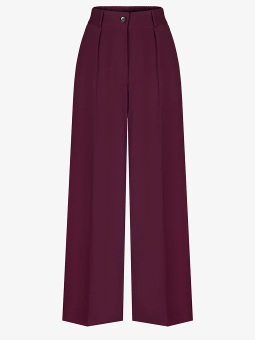 Spodnie BRUNO LONG BURGUND