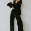 Spodnie CLARET VELVET BLACK