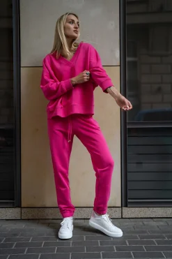 Spodnie JOGGER TULA AMARANTH