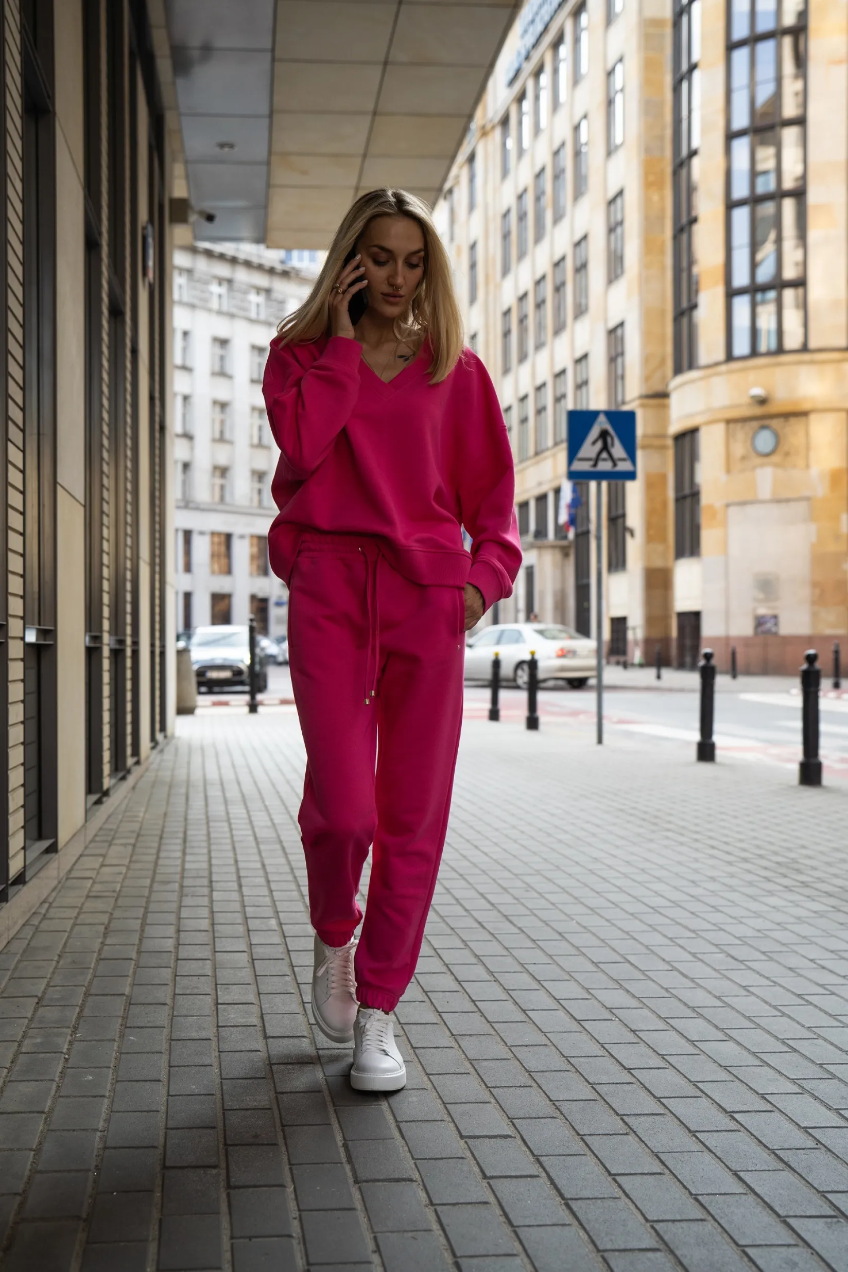 Spodnie JOGGER TULA AMARANTH