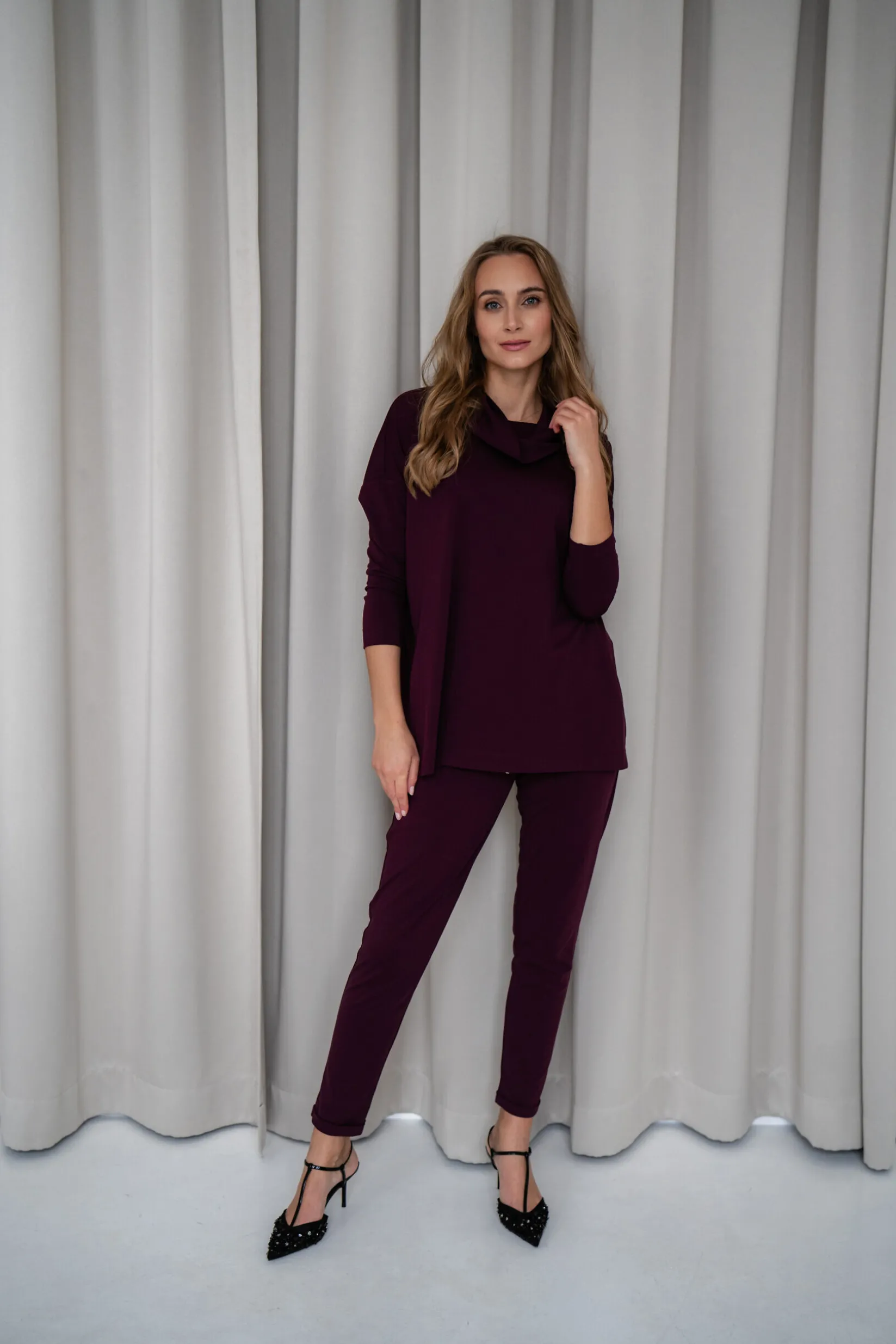 Spodnie NEVY BURGUND