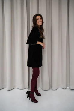 Sukienka SIMONE VELVET BLACK