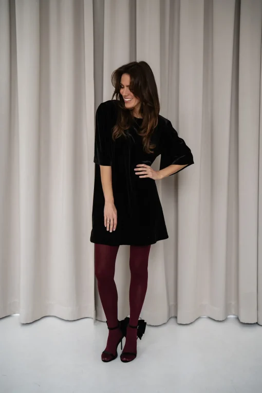 Sukienka SIMONE VELVET BLACK