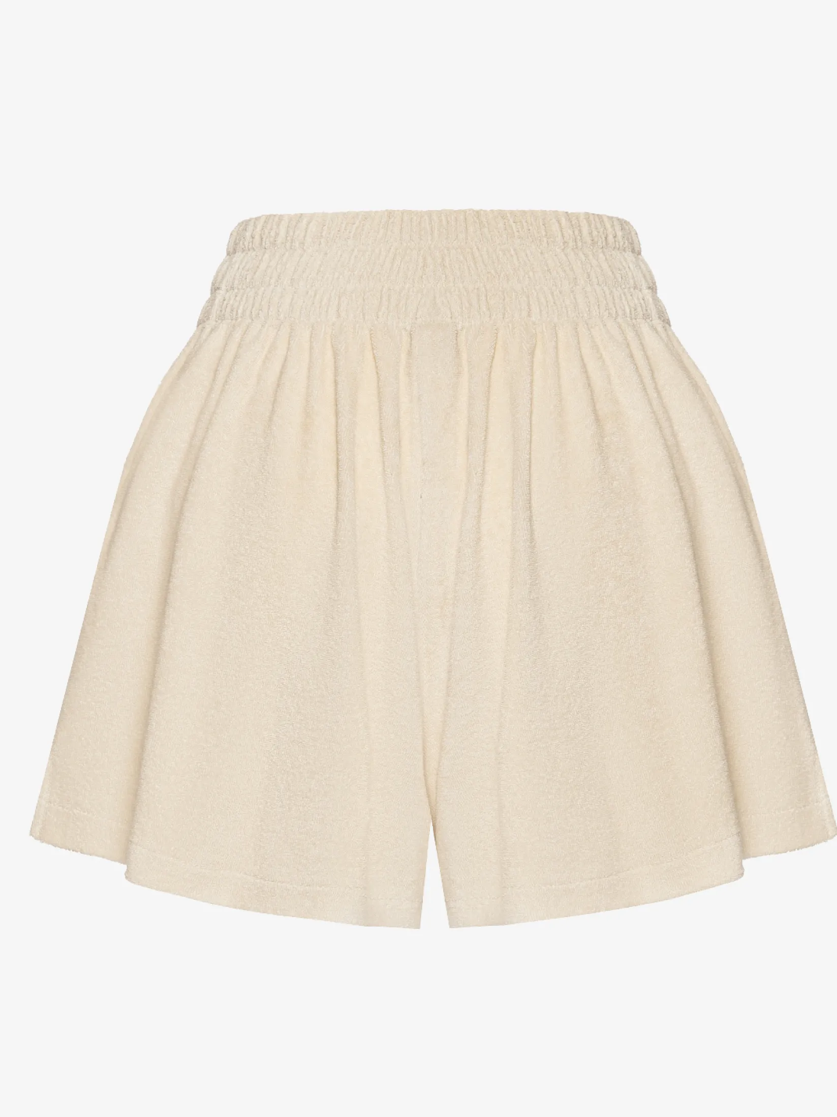 Szorty OXI FROTTE BEIGE