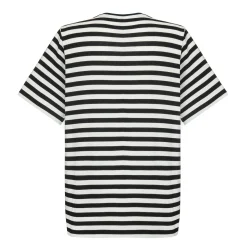 Top VIEN STRIPED BLACK