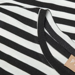 Top VIEN STRIPED BLACK