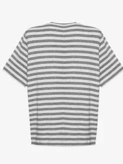 Top VIEN STRIPED GRAY